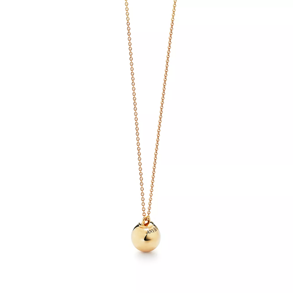 [Haelin Jewelry]BALL PENDANT 12.75MM NECKLACE