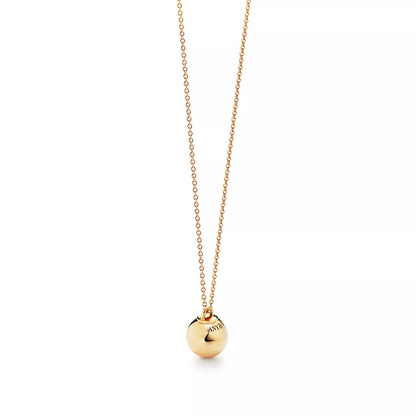 [Haelin Jewelry]BALL PENDANT 12.75MM NECKLACE