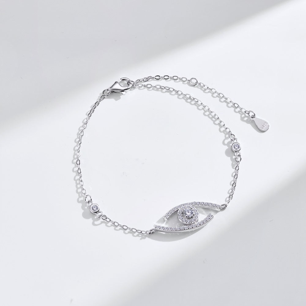 [⭐Haelin Jewelry]Demo Eye Pave-Set Diamond Bracelet
