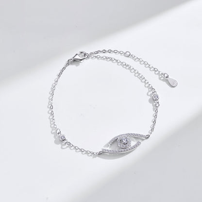 [⭐Haelin Jewelry]Demo Eye Pave-Set Diamond Bracelet