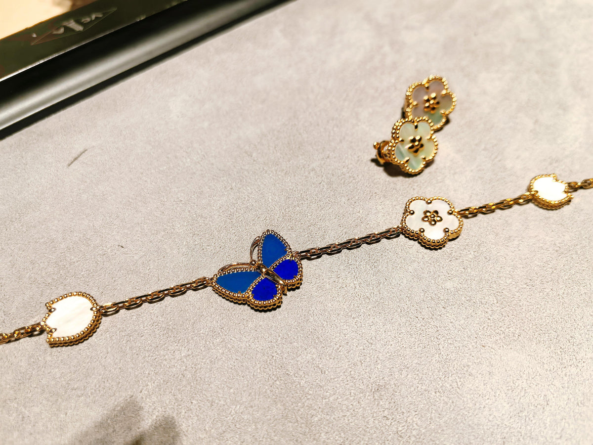 [⭐Haelin Jewelry]2026 NEW SPRING LUCKY 5 MOTIF BRACELET