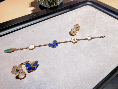 [⭐Haelin Jewelry]2026 NEW SPRING LUCKY 5 MOTIF BRACELET