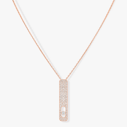 [⭐Haelin Jewelry]MY FIRST DIAMOND PAVED NECKLACE