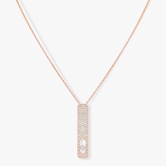[⭐Haelin Jewelry]MY FIRST DIAMOND PAVED NECKLACE