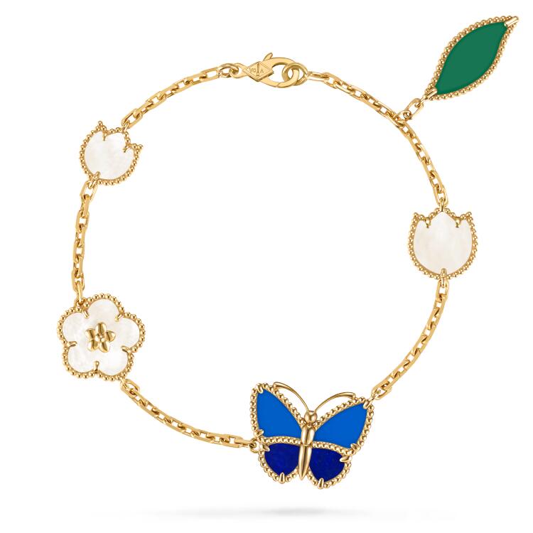 [⭐Haelin Jewelry]2026 NEW SPRING LUCKY 5 MOTIF BRACELET