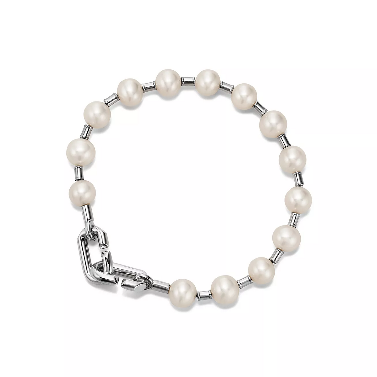 [Haelin Jewelry]PEARL 7-8MM SILVER BRACELET