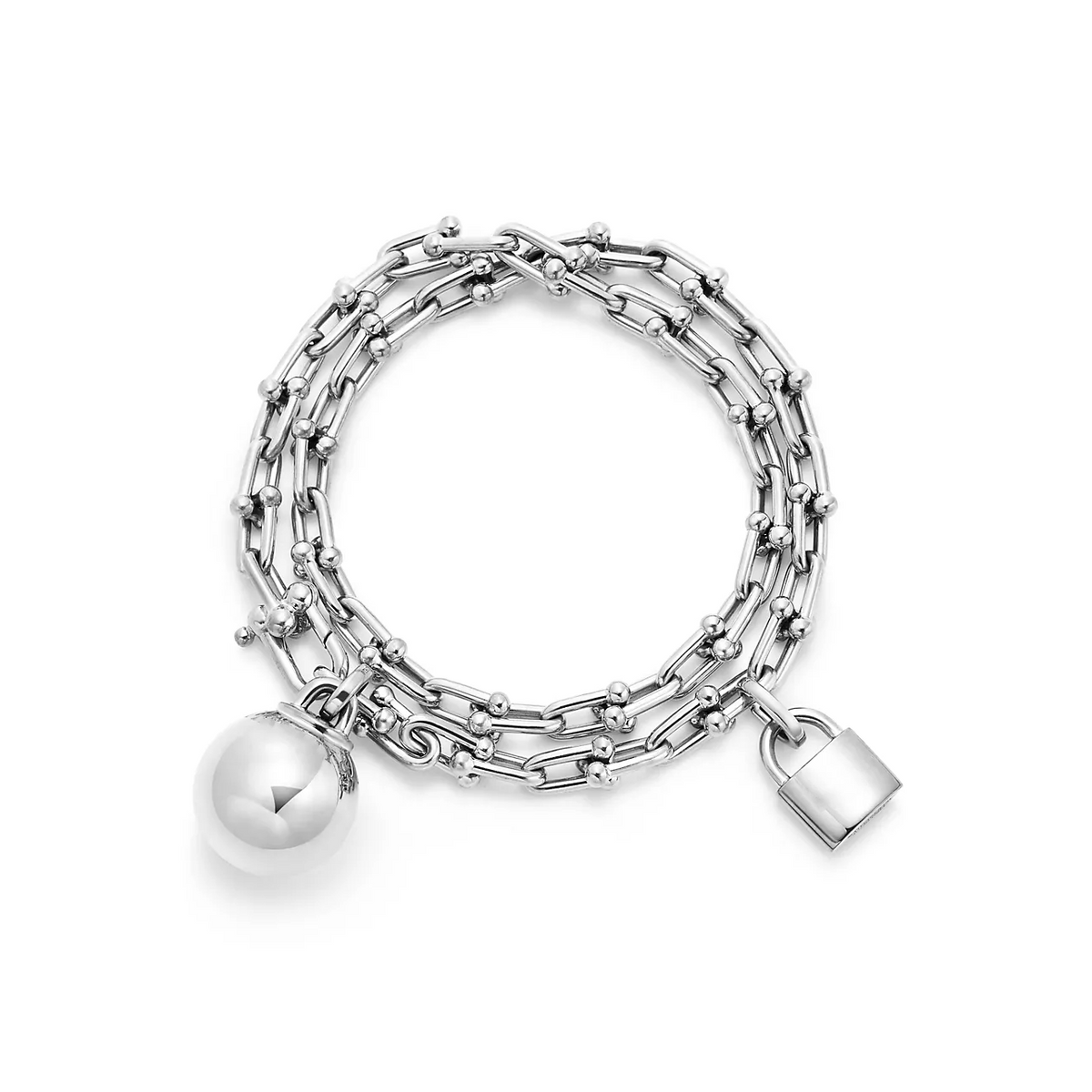[Haelin Jewelry]HARDWEAR SMALL WRAP SILVER BRACELET