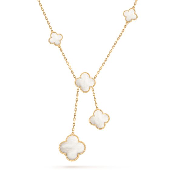[⭐Haelin Jewelry]CLOVER MOTHER OF PEARL NECKLACE 6 MOTIF