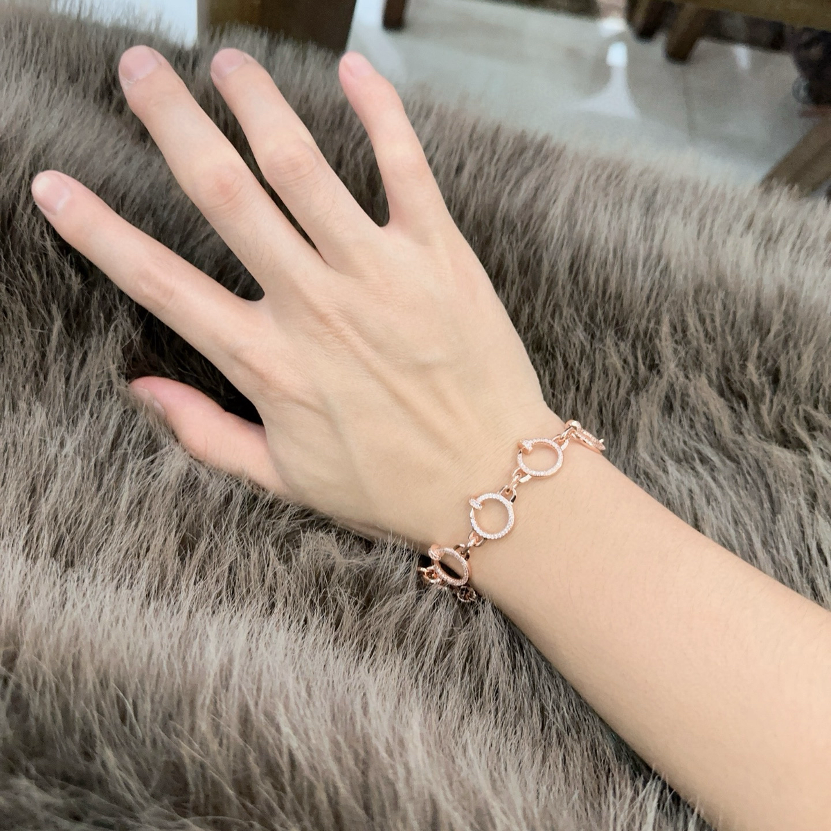 [⭐Haelin Jewelry Jewelry] LOVE&JUSTE BRACELET DIAMONDS