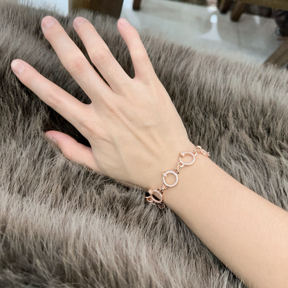 [⭐Haelin Jewelry Jewelry] LOVE&JUSTE BRACELET DIAMONDS
