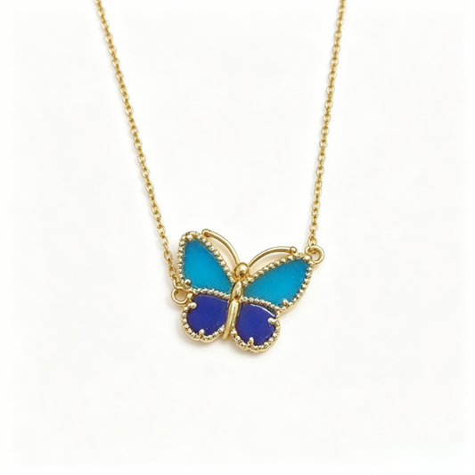 [⭐Haelin Jewelry]  2026 NEW LUCKY BUTTERFLY 1 MOTIFS NECKLACE