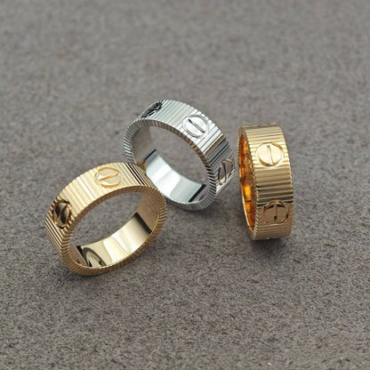 [⭐Haelin Jewelry]LOVE 6.5MM RING
