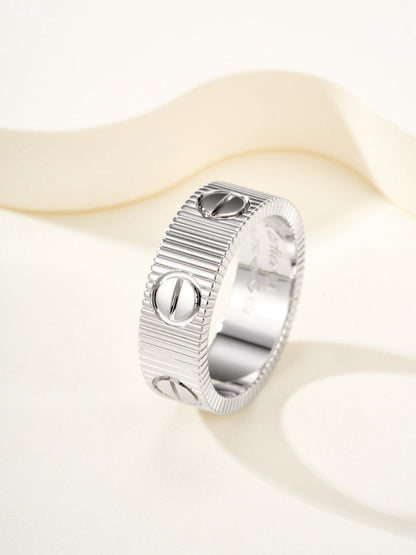 [⭐Haelin Jewelry]LOVE 6.5MM RING