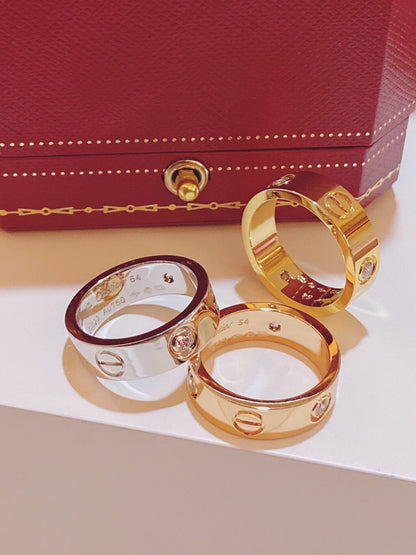 [⭐Haelin Jewelry]Three-Diamond Ring