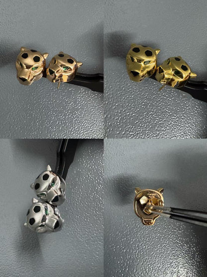 [⭐Haelin Jewelry]CHRRTAH-PRINT STUD EARRINGS, THREE COLORS