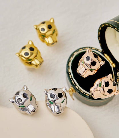 [⭐Haelin Jewelry]CHRRTAH-PRINT STUD EARRINGS, THREE COLORS
