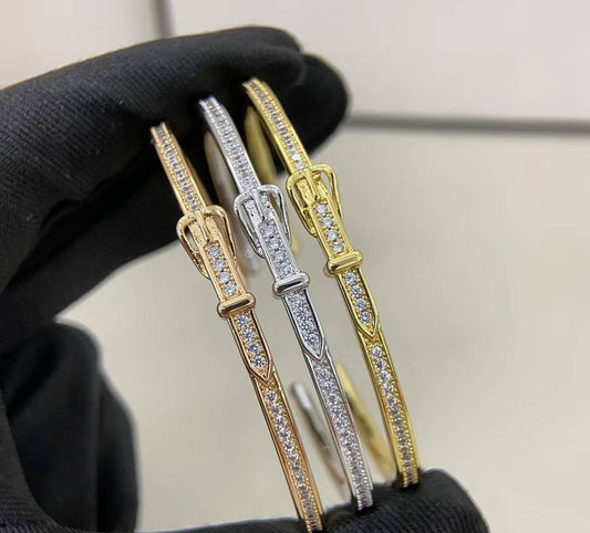 [⭐Haelin Jewelry]DIAMOND-ENCRUSTED BRACELET THREE COLORS