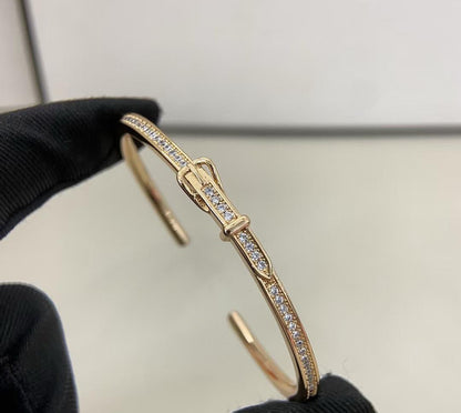 [⭐Haelin Jewelry]DIAMOND-ENCRUSTED BRACELET THREE COLORS