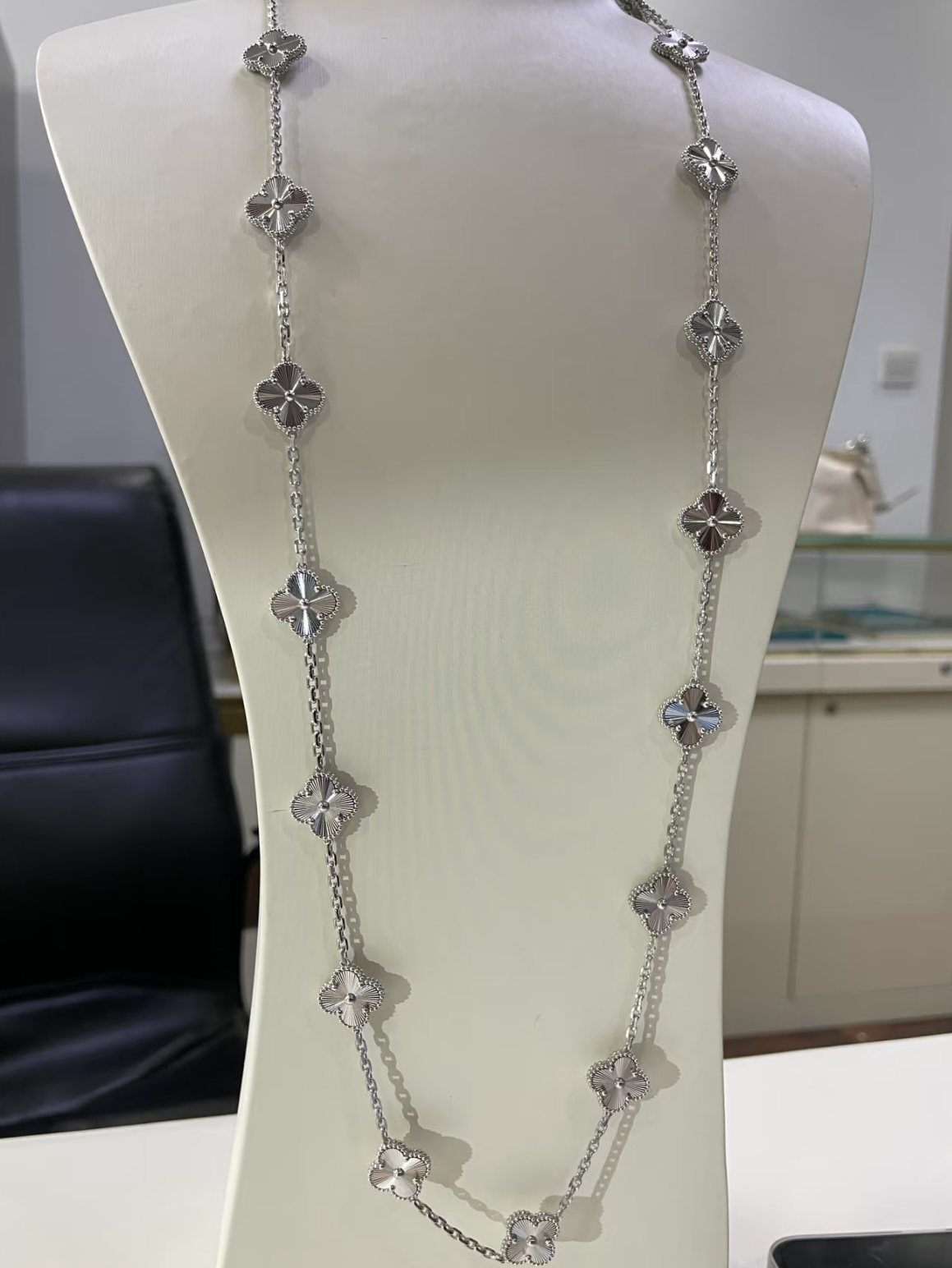 [⭐Haelin Jewelry]CLOVER 20 MOTIFS SILVER LASER