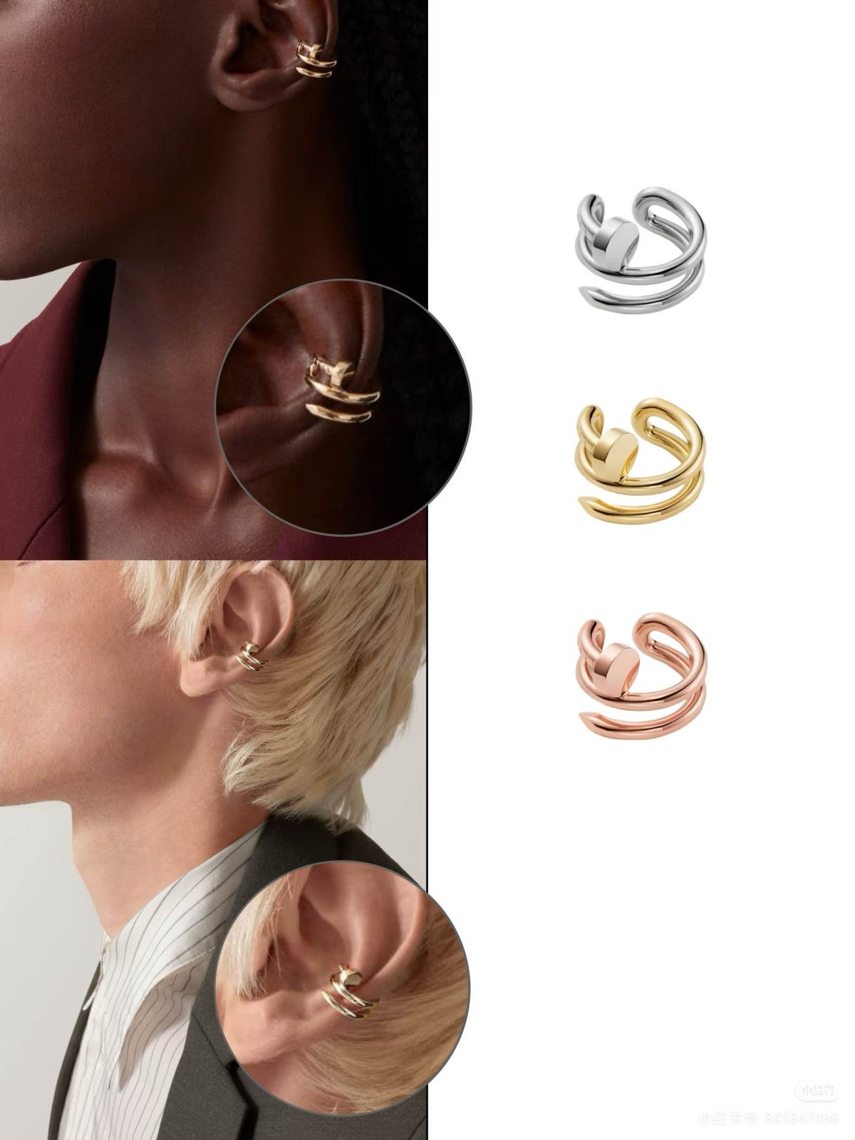 [⭐Haelin Jewelry]Single-ear clip