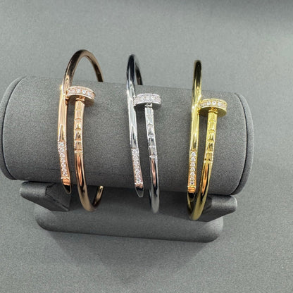 [⭐Haelin Jewelry]JUSTE BRACELET 2.5MM  DIAMONDS