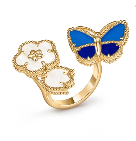 [⭐Haelin Jewelry]2026 NEW TWIN BUTTERFLY LUCKY RING