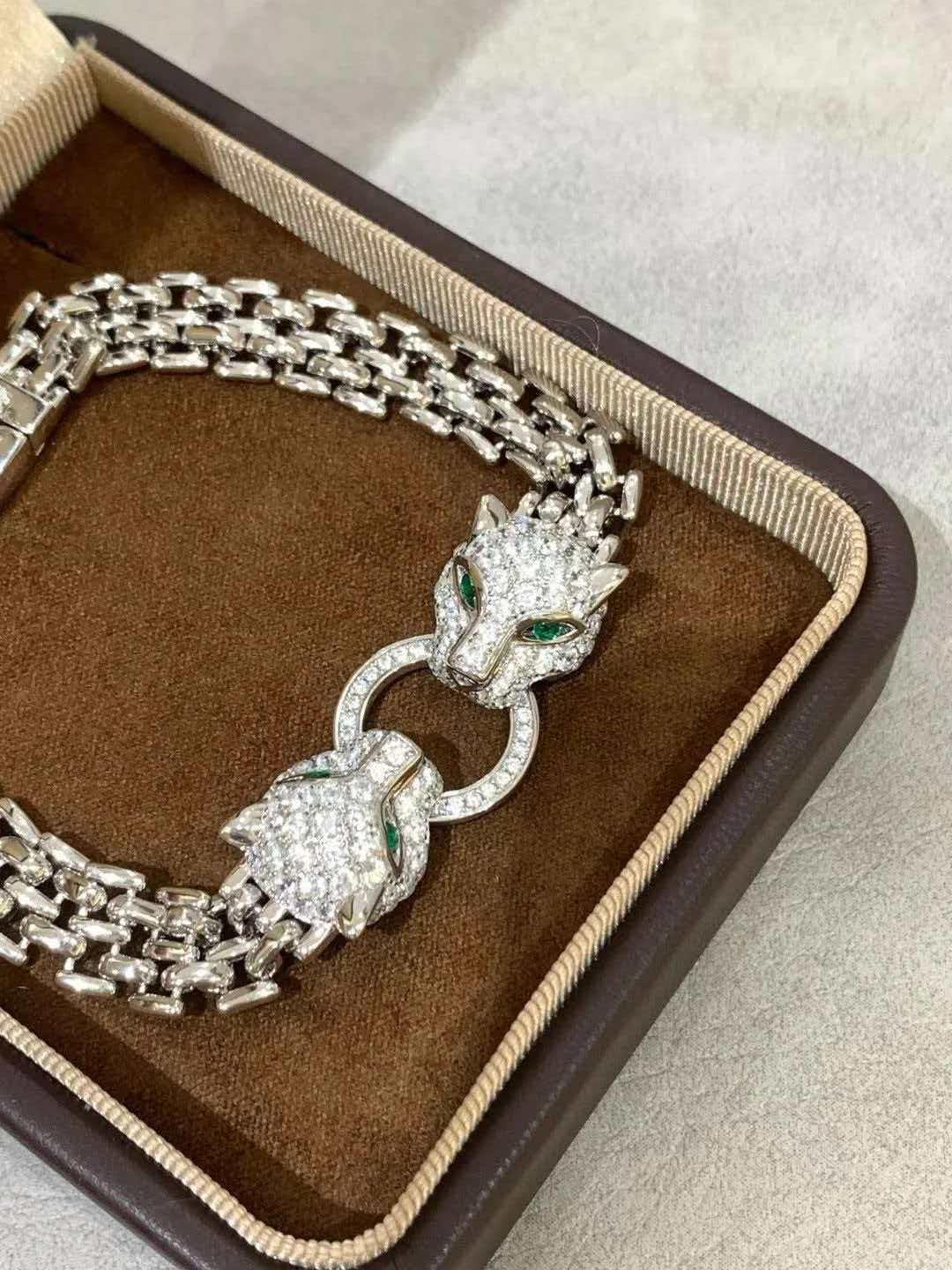 [⭐Haelin Jewelry] DOUBLE PANTHER BRACELET