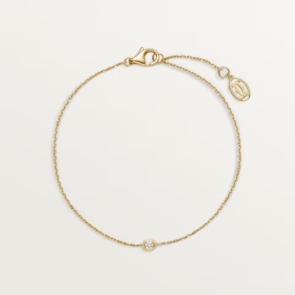 [⭐Haelin Jewelry]DAMOUR BRACELET 1 DIAMOND