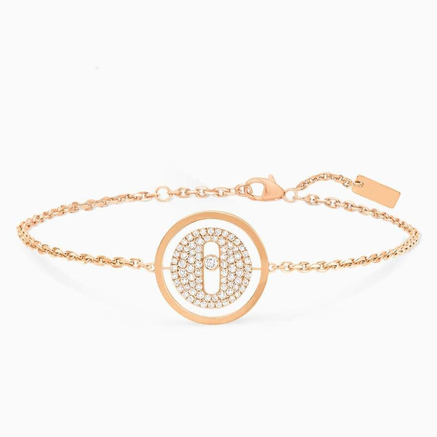 [⭐Haelin Jewelry]Demo MOVE DIAMOND PAVED BRACELET