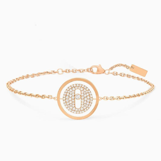 [⭐Haelin Jewelry]Demo MOVE DIAMOND PAVED BRACELET