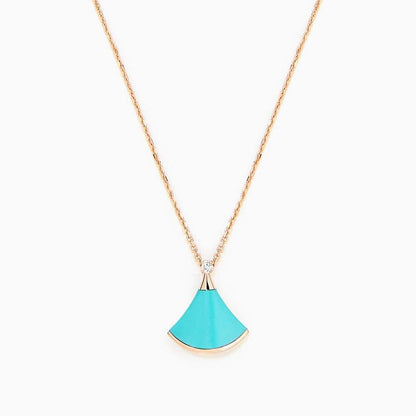 [⭐Haelin Jewelry]DREAM NECKLACE TURQUOISE PINK GOLD