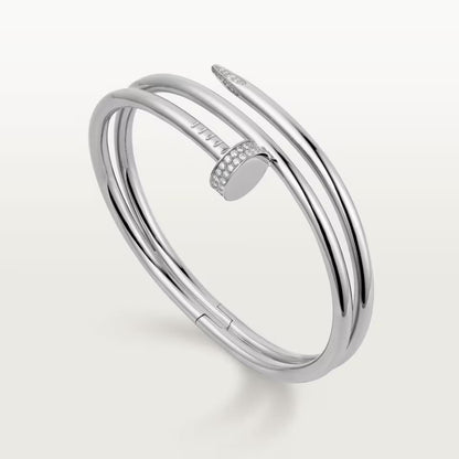 [⭐Haelin Jewelry]JUSTE BRACELET 3.5MM DOUBLE ROW DIAMOND