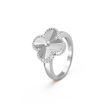 [⭐Haelin Jewelry]CLOVER SILVER RING