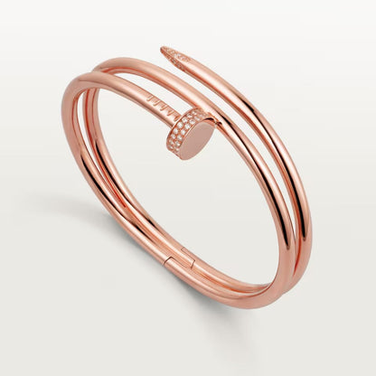 [⭐Haelin Jewelry]JUSTE BRACELET 3.5MM DOUBLE ROW DIAMOND