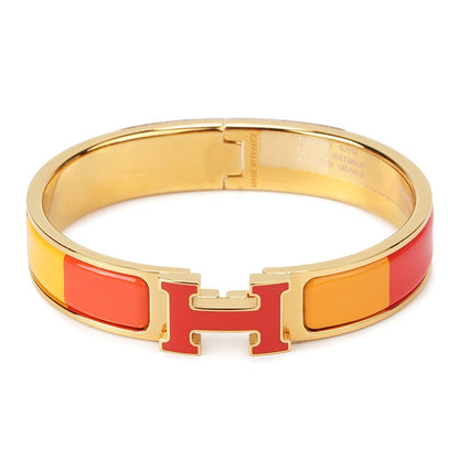[⭐Haelin Jewelry]H BRACELET ORANGE RAINBOW CERAMIC