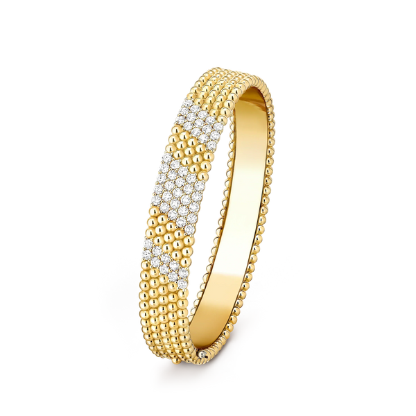 [⭐Haelin Jewelry]  FIVE-ROW DIAMOND BRACELET