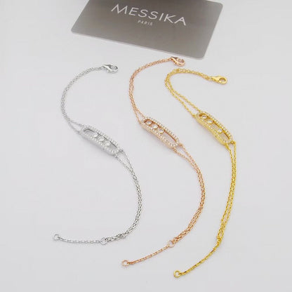 [⭐Haelin Jewelry] Move Classique pavé bracelet