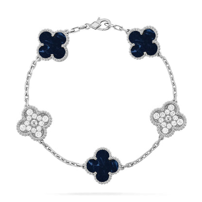 [⭐Haelin Jewelry]CLOVER 5 MOTIF PIETERSITE BRACELET COLLECTION