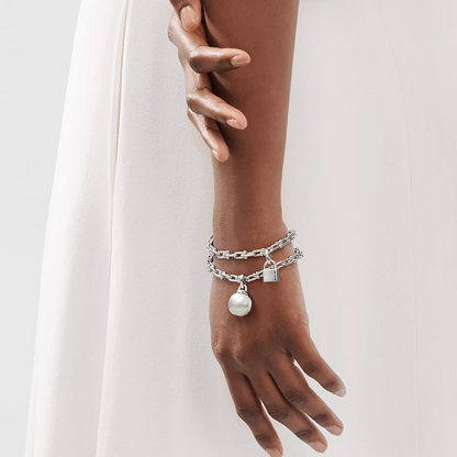 [Haelin Jewelry]HARDWEAR SMALL WRAP SILVER BRACELET