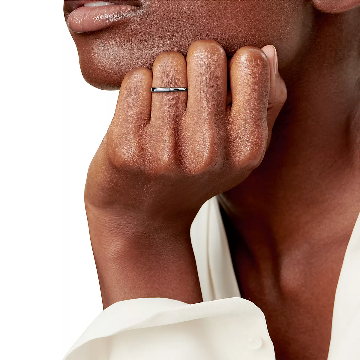 [Haelin Jewelry]LOCK RING SILVER