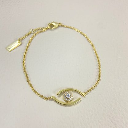 [⭐Haelin Jewelry]Demo Eye Pave-Set Diamond Bracelet