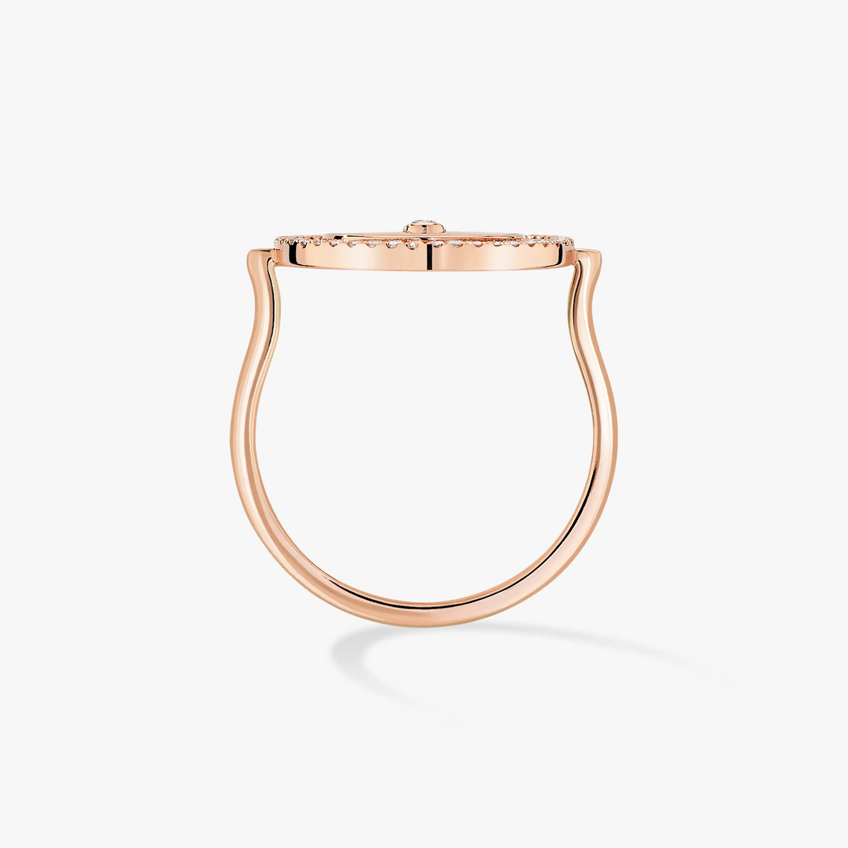 [⭐Haelin Jewelry]Demo MOVE PINK GOLD DIAMOND RING