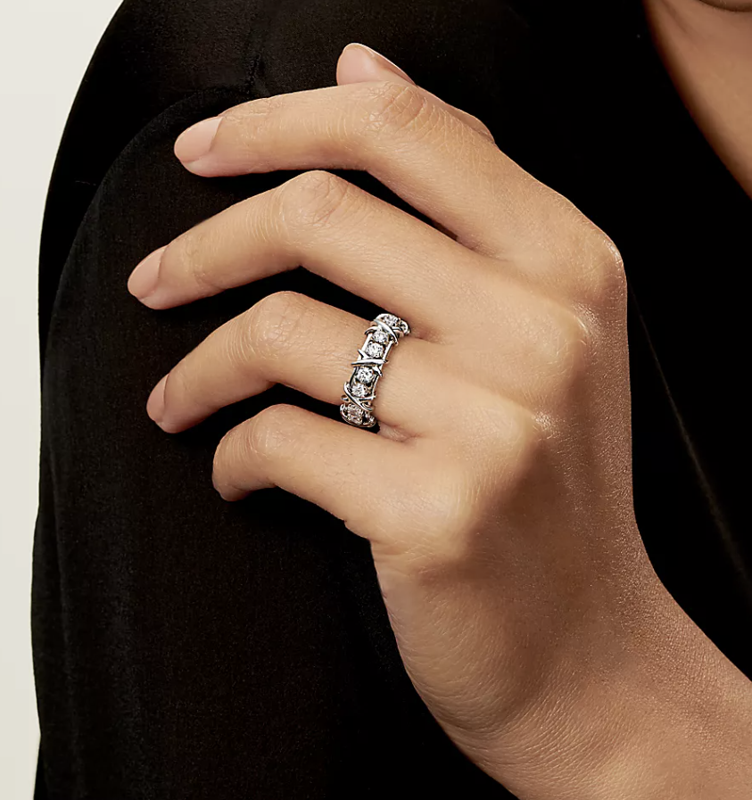 [Haelin Jewelry]SIXTEEN STONE SILVER RING