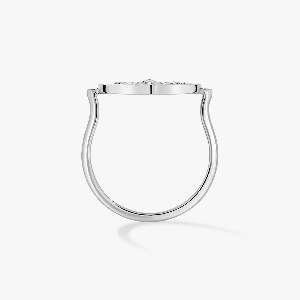 [⭐Haelin Jewelry]Demo MOVE PAVED SILVER DIAMOND RING