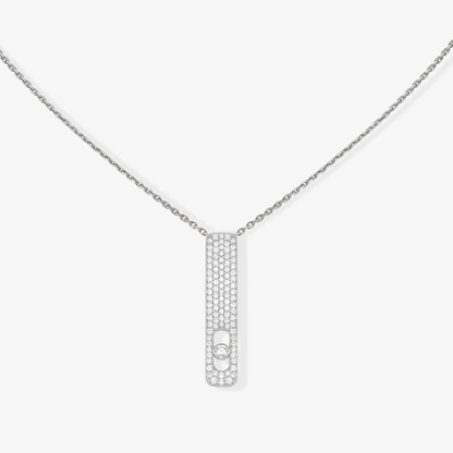 [⭐Haelin Jewelry]MY FIRST DIAMOND PAVED NECKLACE