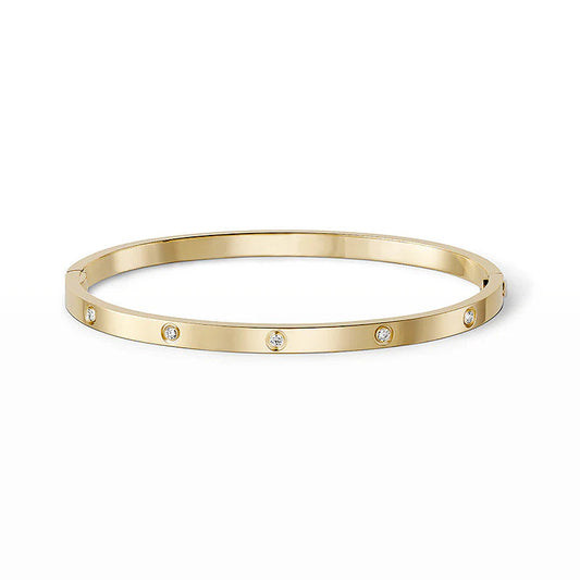 [⭐Haelin Jewelry]LOVE BRACELET 3.65MM 10 DIAMONDS