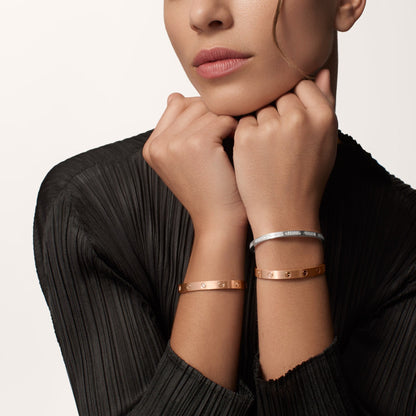 [⭐Haelin Jewelry]LOVE BRACELET 6.1MM BRUSHED