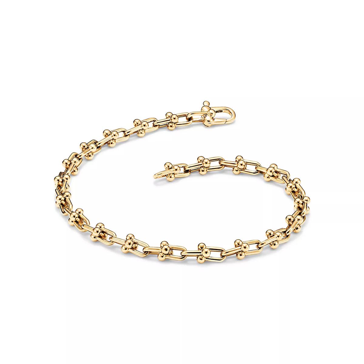 [Haelin Jewelry]HARDWEAR MICRO LINK 44 MOTIF GOLD BRACELET