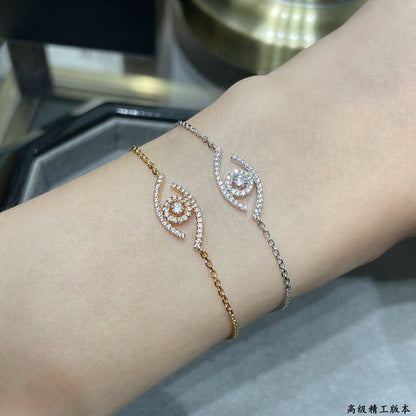 [⭐Haelin Jewelry]Demo Eye Pave-Set Diamond Bracelet