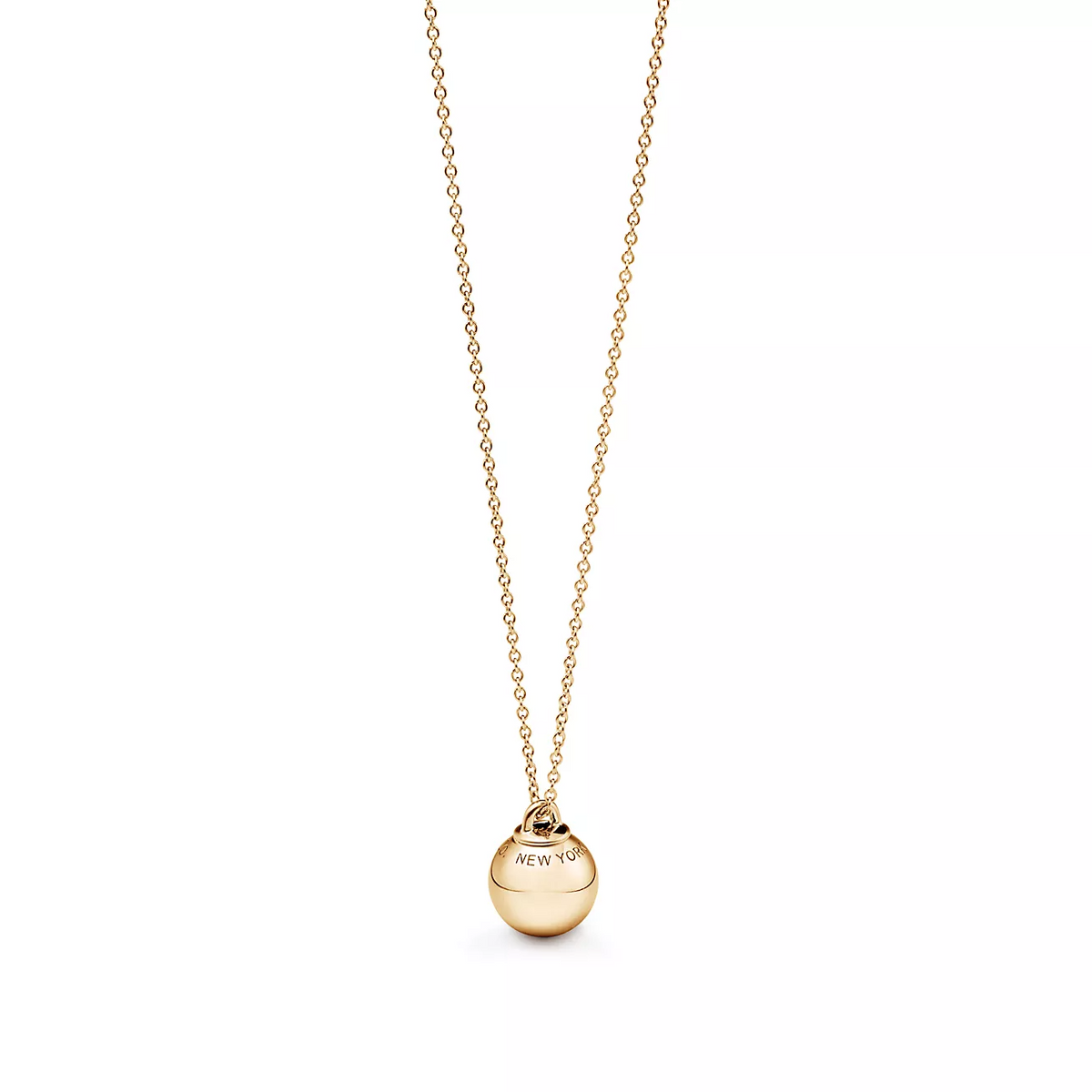 [Haelin Jewelry]BALL PENDANT 12.75MM NECKLACE